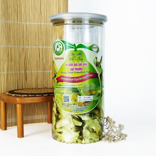 Vỏ Bưởi Dứa Sấy Giòn 150gr