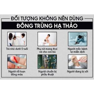 Đối tượng nên và không nên sử dụng cao đông trùng hạ thảo