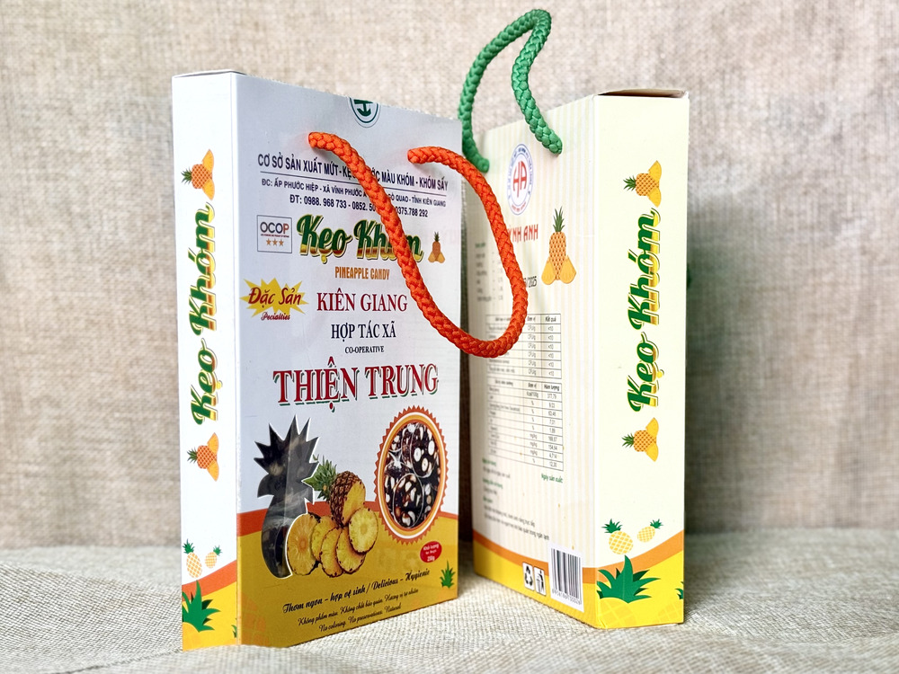 Cách thưởng thức kẹo khóm