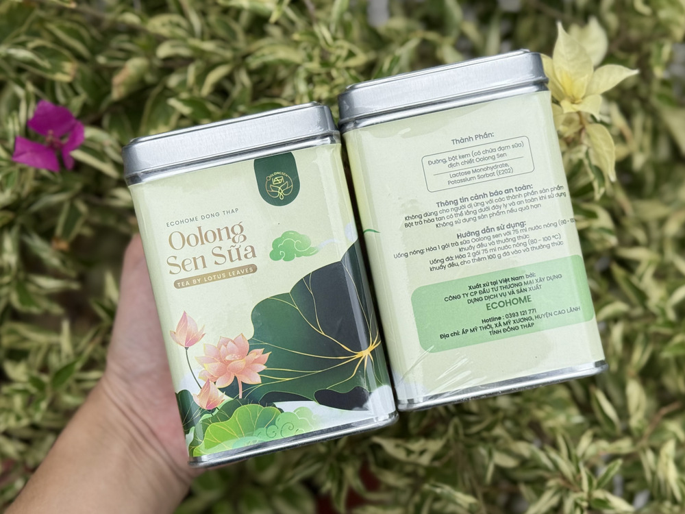 Câu chuyện sản phẩm Oolong sen sữa