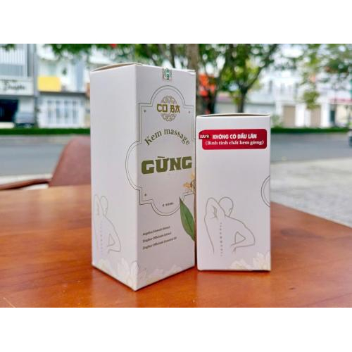Kem Massage Gừng Co Ba 80ml