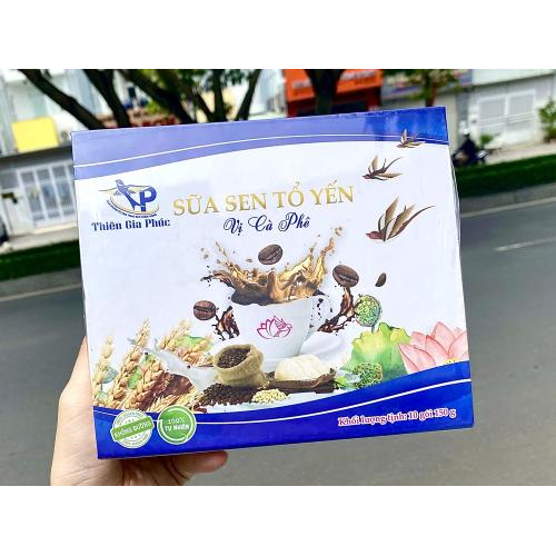 Sữa Sen Tổ Yến Vị Cà Phê (10 Gói x 150gr)