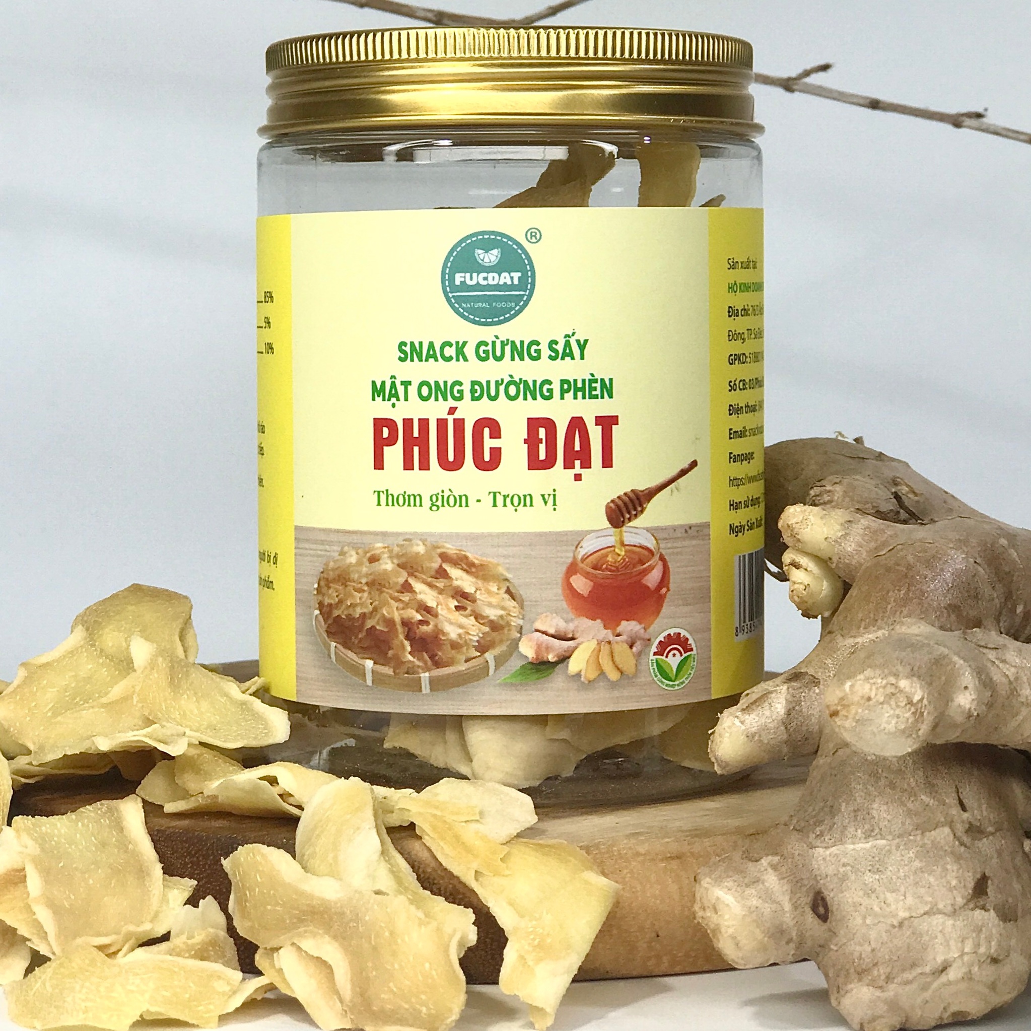 Snack Gừng Sấy Mật Ong Đường Phèn Và Mứt Gừng Truyền Thống - Loại Nào Tốt Hơn