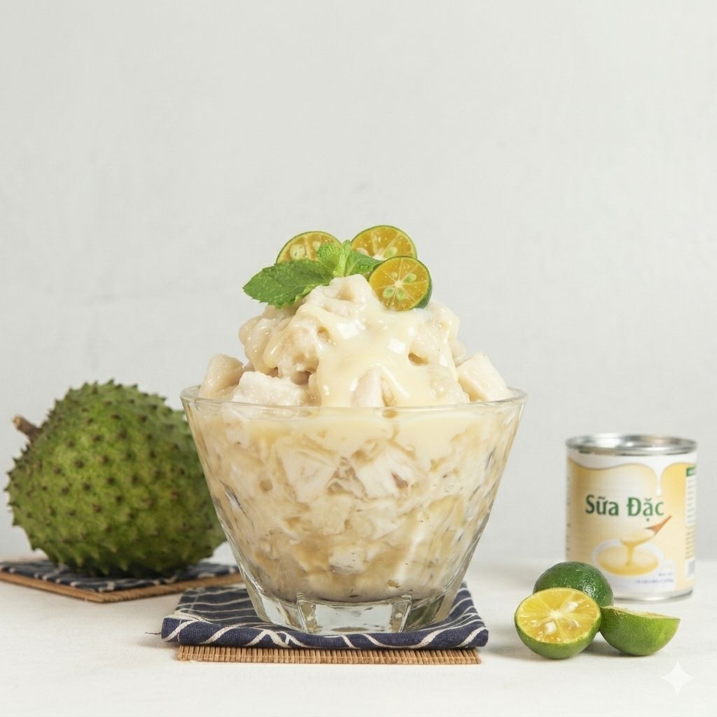 Cách Làm Mãng Cầu Dầm Sữa Chuẩn Vị Tại Nhà