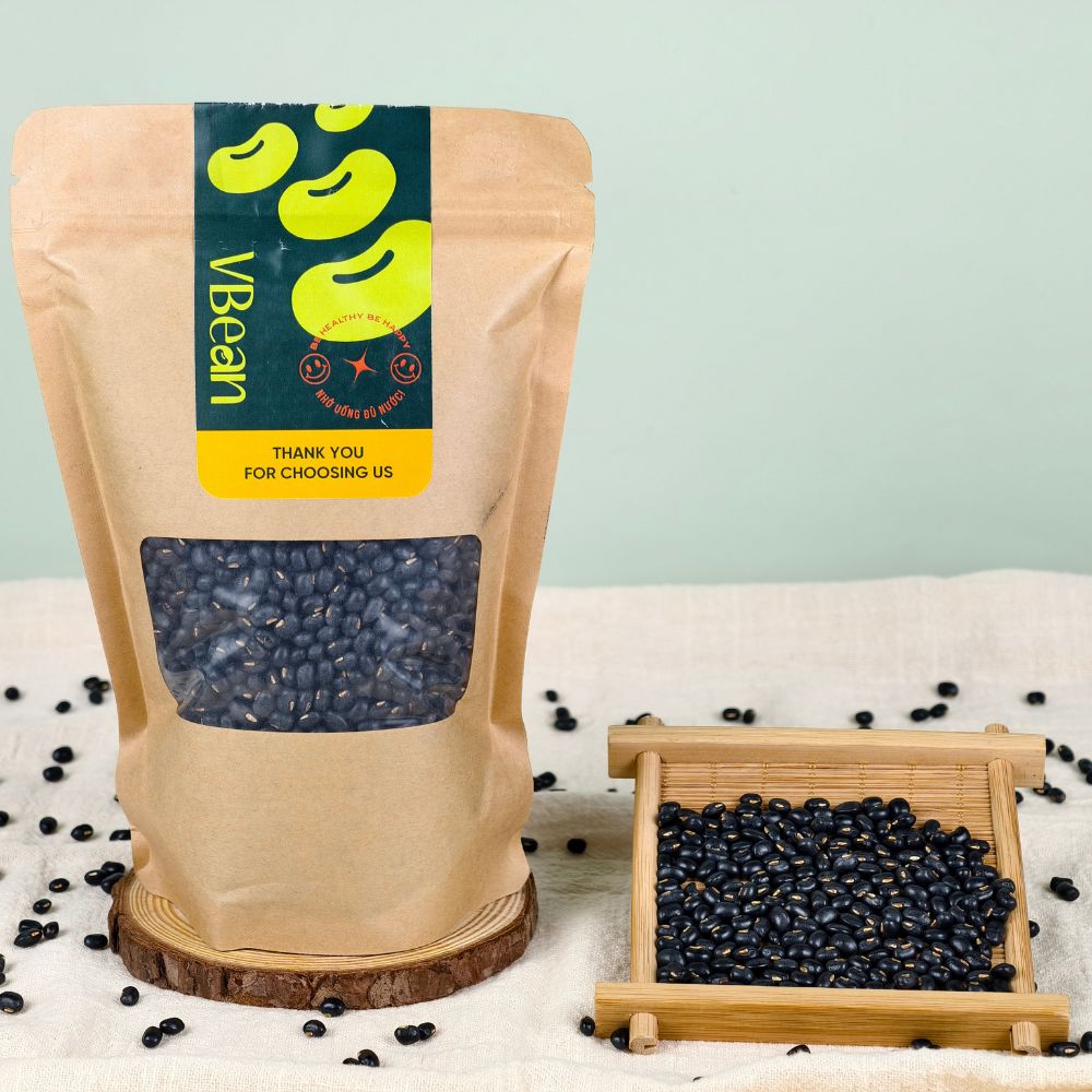 Đậu Đen Xanh Lòng Rang Mộc Túi 0.5 Kg