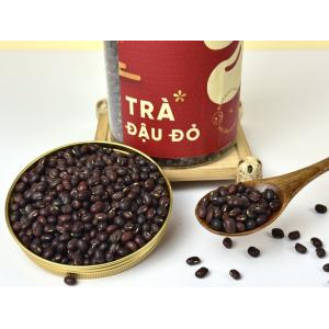Trà Đậu Đỏ Xanh Lòng Rang Mộc Hũ 500g