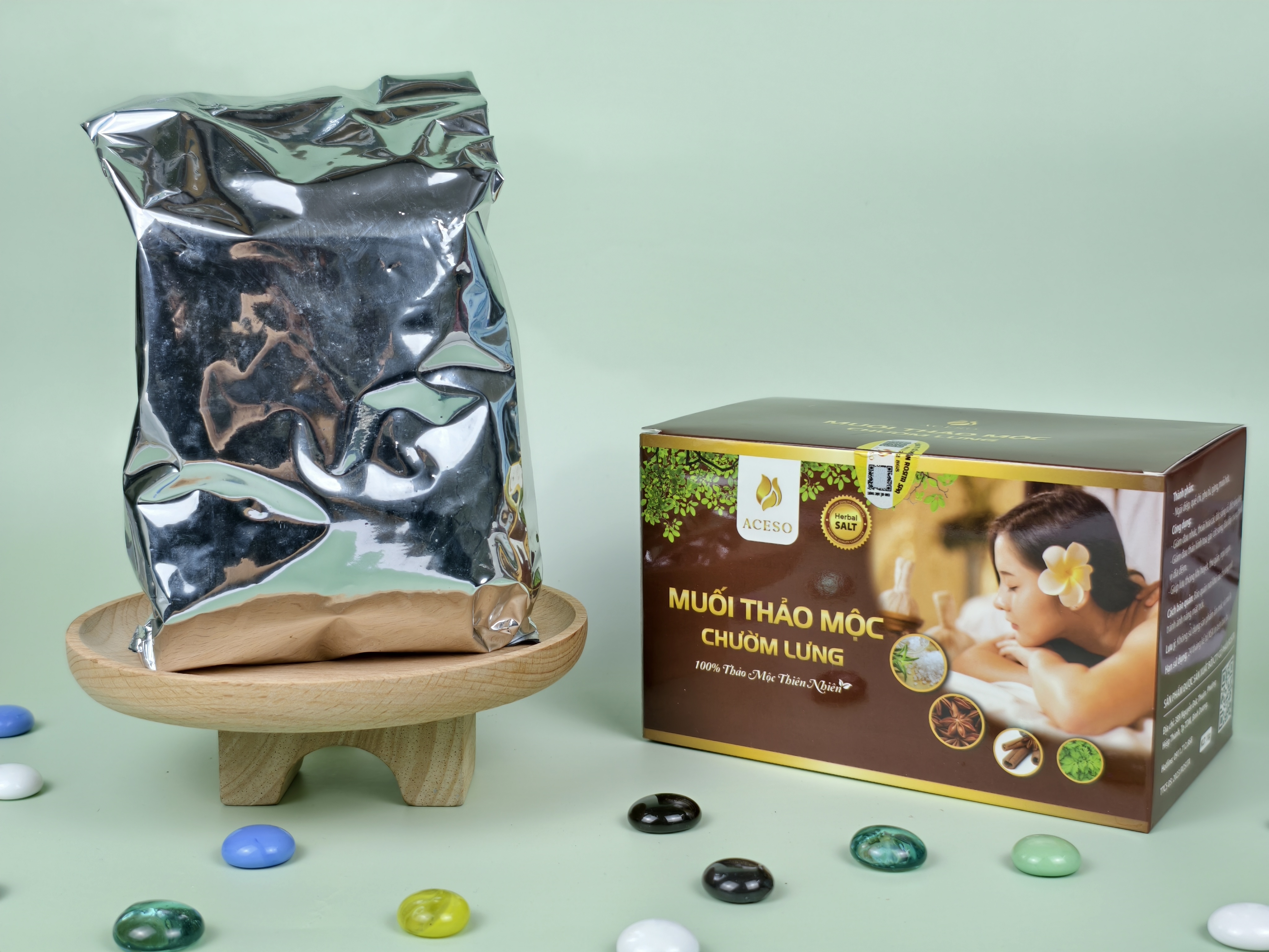 3. Lợi ích khi sử dụng muối thảo mộc chườm lưng Aceso