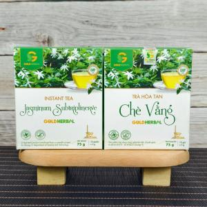 Cao Khô Hoà Tan Chè Vằng Gold Herbal (Hộp 15 gói x 5g)