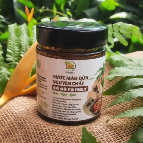 Nước Màu Dừa Nguyên Chất Cô Cô Family