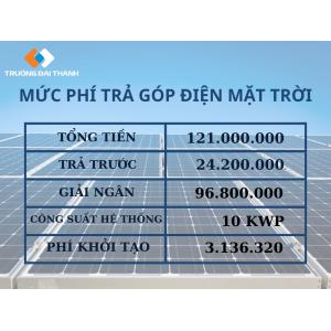 Ưu đãi Trả Góp Khi Đầu Tư Năng Lượng Mặt Trời