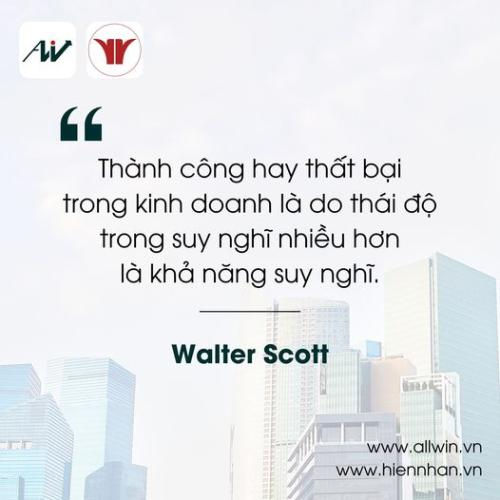 Thái Độ Quyết Định Thành Công: Bài Học Từ Walter Scott