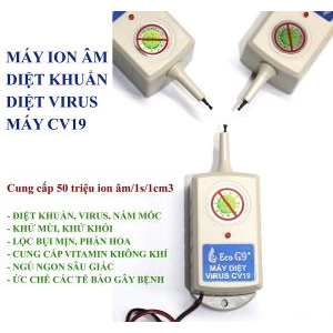 Máy Diệt Virus, khử độc, kháng khuẩn cho xe hơi, nơi làm việc – ION Âm Eco G9