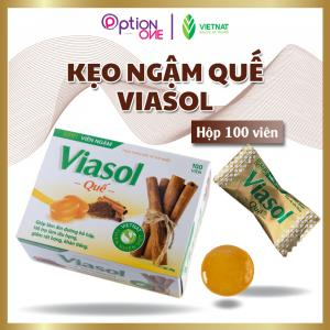 Viên Ngâm Viasol Quế - Hộp 100 viên