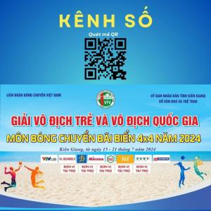 KÊNH SỐ | Giải Vô Địch Trẻ Và Giải Vô Địch Quốc Gia | Môn Bóng Chuyền Bãi Biển 4x4 Năm 2024