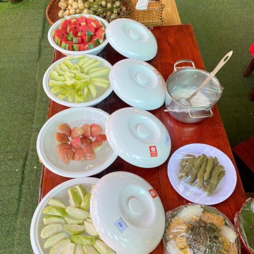 Quầy Buffet Tại Vườn Sinh Thái Tuấn Tường