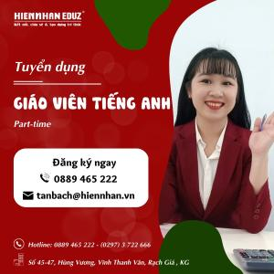 $Tuyển dụng Giáo viên tiếng Anh