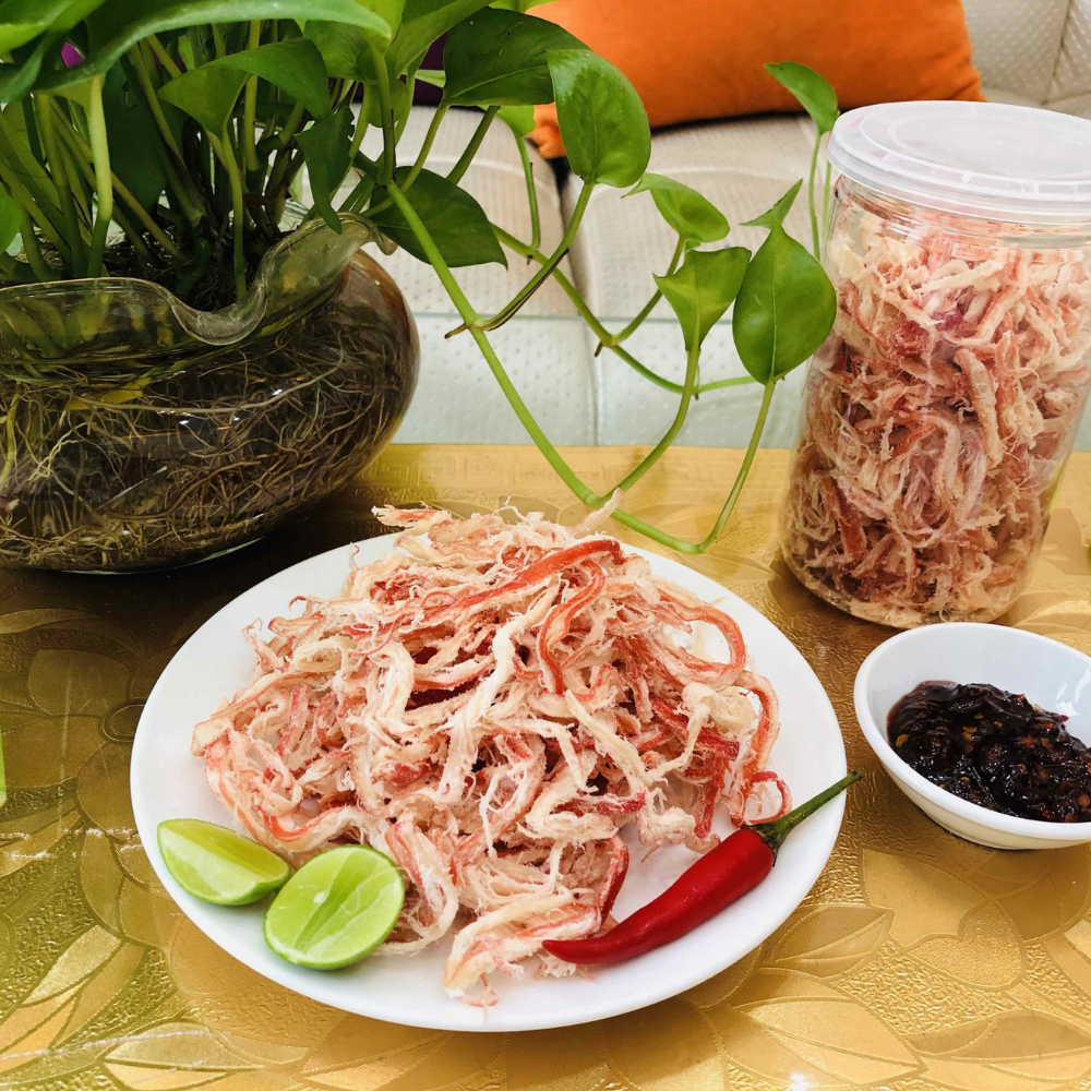 Mực Xé Sợi Hấp Nước Dừa Làm Từ Gì? Khám Phá Món Ngon Độc Đáo