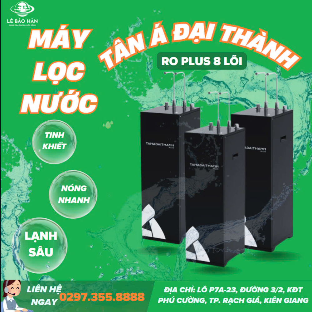 Máy lọc nước Tân Á Đại Thành RO Plus 8 lõi