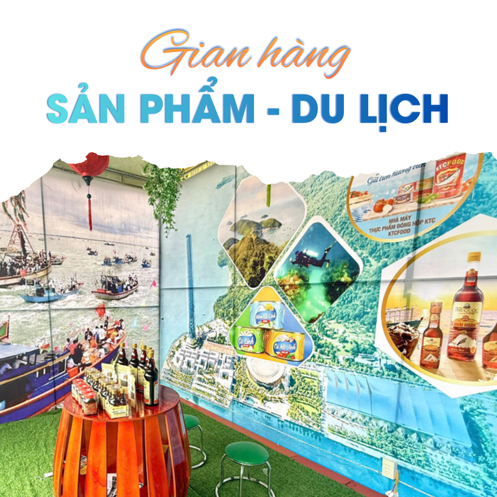 Gian Hàng Du Lịch & Sản Phẩm OCOP An Giang Tại Lễ hội Nghinh Ông Lại Sơn 2025