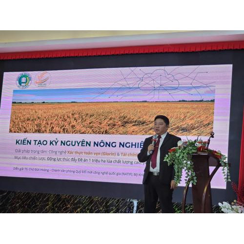 Gala giải pháp phát triển sản xuất lúa chất lượng cao, phát thải thấp