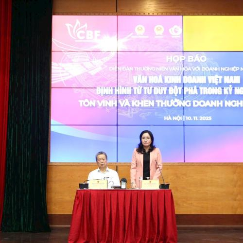 Diễn đàn thường niên "Văn hóa với doanh nghiệp" sẽ công bố thông điệp của Hà Nội