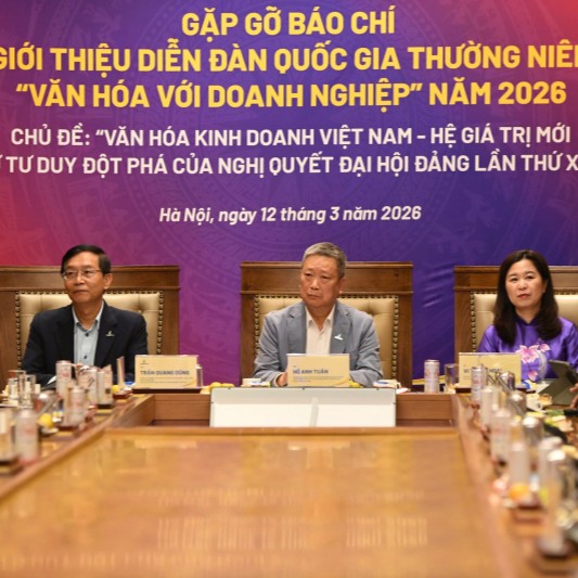 Diễn đàn "Văn hoá với doanh nghiệp" 2026 góp phần cụ thể hóa các nghị quyết chiến lược