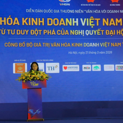 Diễn Đàn “Văn Hoá Với Doanh Nghiệp” 2026: Định Hình Hệ Giá Trị Mới, Lan Tỏa Sức Mạnh Văn Hóa Trong Kỷ Nguyên Phát Triển