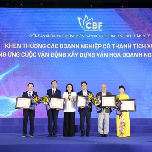 Diễn Đàn Quốc Gia Thường Niên Văn Hóa Với Doanh Nghiệp Năm 2026: Ra Mắt Bộ Giá Trị Văn Hóa Kinh Doanh Việt Nam
