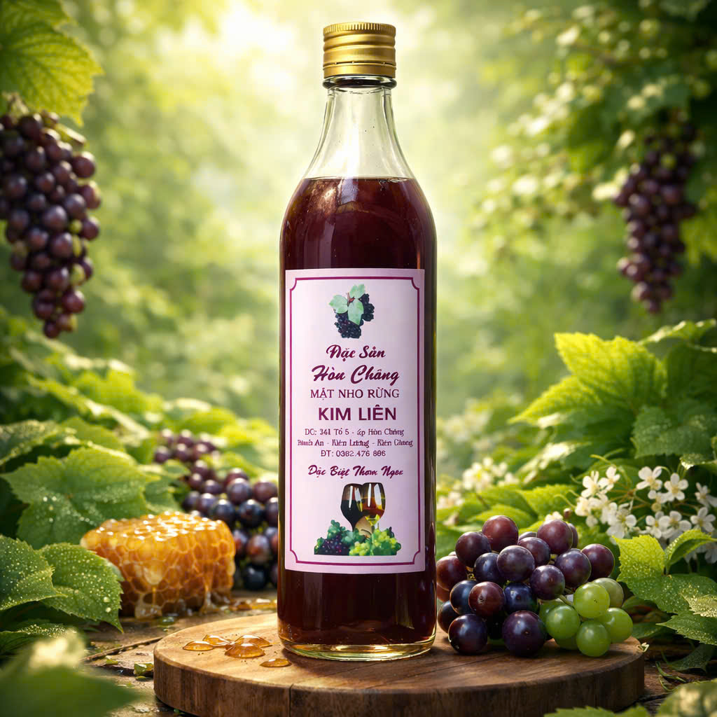 Vì Sao Mật Nho Rừng Kim Liên Có Màu Sắc Và Hương Vị Riêng Biệt?