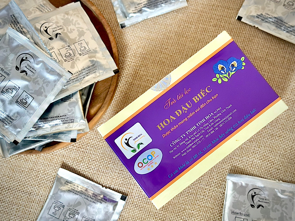 Trà Túi Lọc Hoa Đậu Biếc