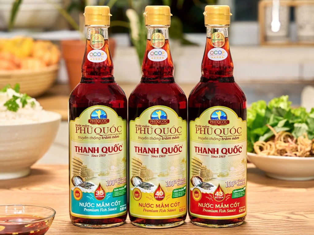 Nước Mắm CDĐL Phú Quốc Thanh Quốc 40N