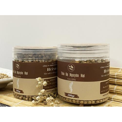Tiêu Sọ Nguyên Hạt Huỳnh Khoa hủ 200g - Đặc Sản Phú Quốc