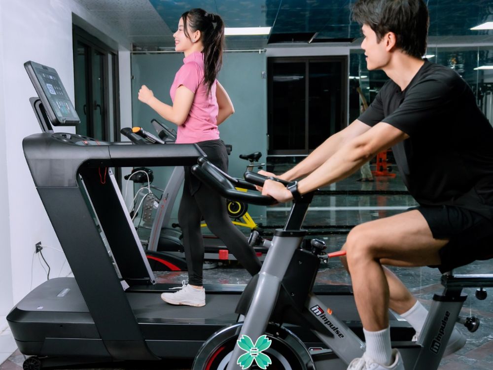 Phòng gym tại Xanh Melody