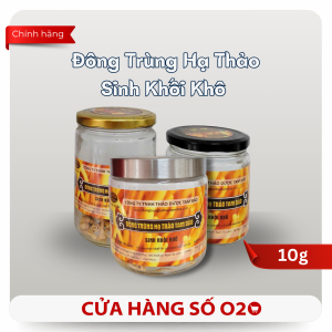 Đông Trùng Hạ Thảo Sinh Khối Khô 10g