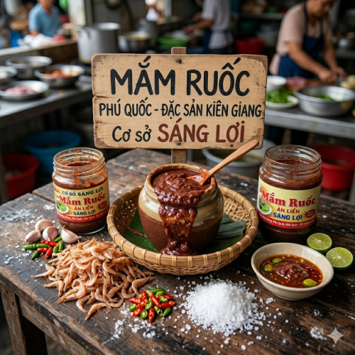 Mắm Ruốc- Hương Vị Đậm Đà Của Biển