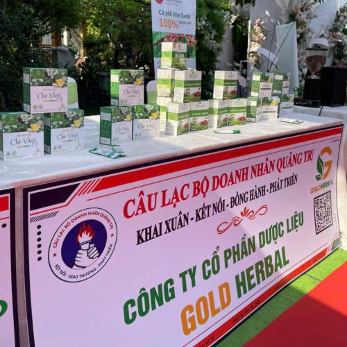 GOLD HERBAL ĐỒNG HÀNH CÙNG CLB DOANH NHÂN QUẢNG TRỊ