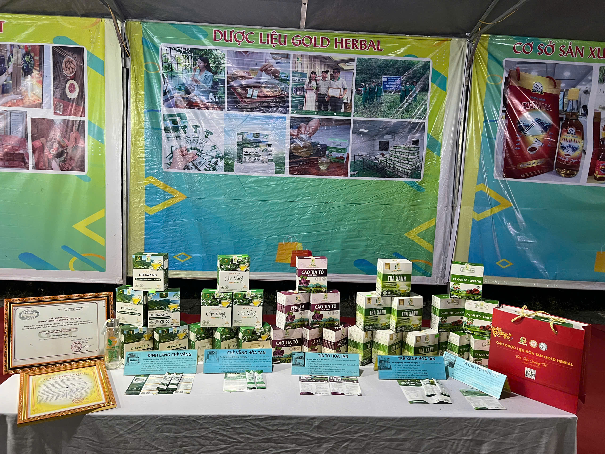 GOLD HERBAL ĐỒNG HÀNH CÙNG PHIÊN CHỢ OCOP VÀ NÔNG SẢN TỈNH QUẢNG TRỊ NĂM 2026