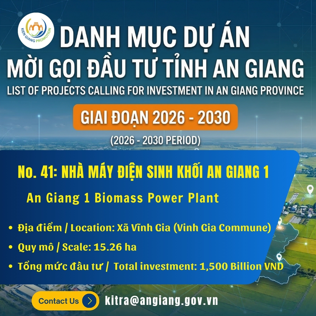No. 41: An Giang Biomass Power Plant I