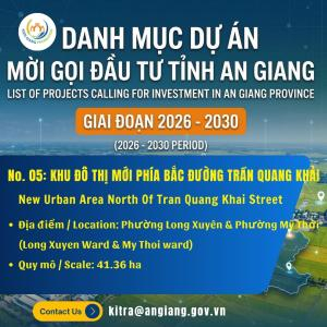 No. 05: New Urban Area North Of Tran Quang Khai Street