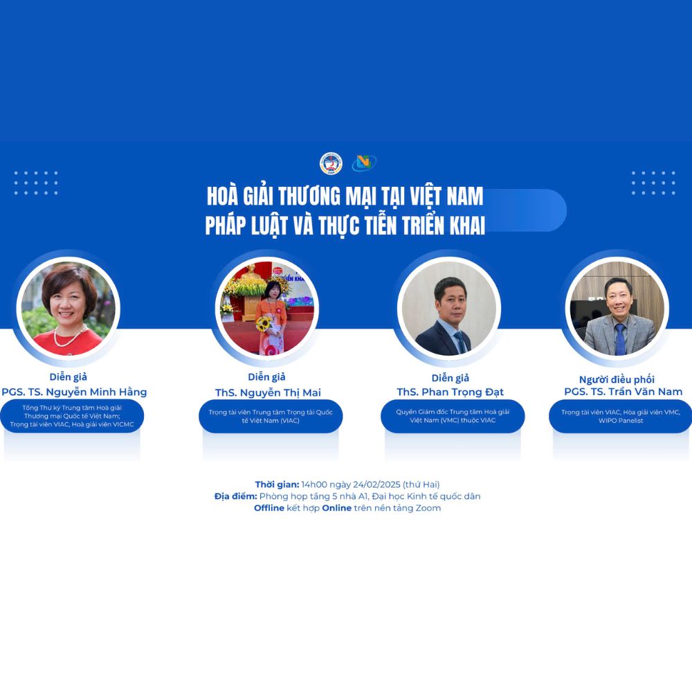 Tọa Đàm Hoà Giải Thương Mại Tại Việt Nam: Pháp Luật Và Thực Tiễn Triển Khai