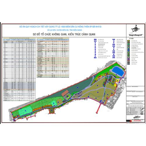Công Bố, Công Khai Đồ Án Quy Hoạch Chi Tiết Xây Dựng Điểm Dân Cư Nông Thôn Ấp Bãi Nhà B, Xã Lại Sơn, Huyện Kiên Hải, Tỉnh Kiên Giang, Quy Mô 44,31ha, Tỷ Lệ 1/500