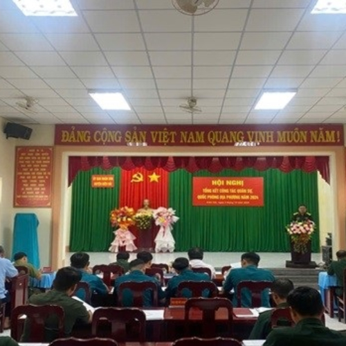 Kiên Hải Hội Nghị Tổng Kết Công Tác Quân Sự, Quốc Phòng Địa Phương Năm 2024