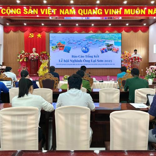 Hội Nghị Tổng Kết Và Khen Thưởng Lễ Hội Nghinh Ông Lại Sơn Năm 2025: Khẳng Định Giá Trị Văn Hóa – Định Hướng Phát Triển Bền Vững