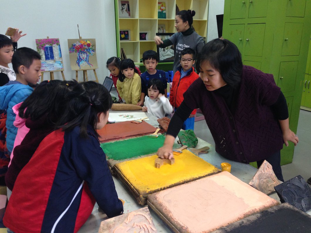 Không gian sáng tạo cho trẻ em