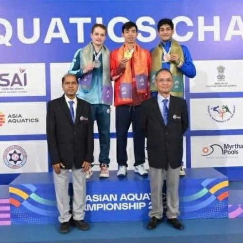 Nguyễn Huy Hoàng Lần Thứ Hai Đoạt Huy Chương Vàng Bơi Châu Á