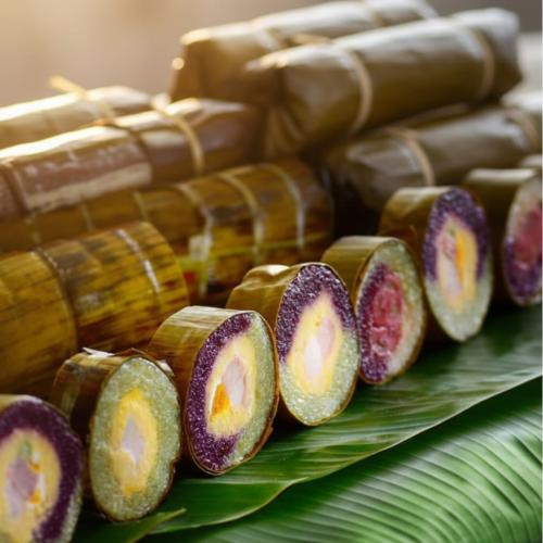 Bánh Tét Nhân Thập Cẩm Lệ Quyên 400g - Mềm Dẻo, Đậm Đà