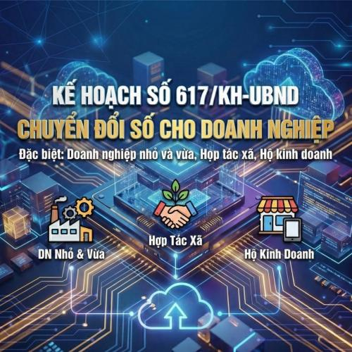 Kế Hoạch Số: 617/KH-UBND Tỉnh Đồng Tháp - Chuyển Đổi Số Cho SME