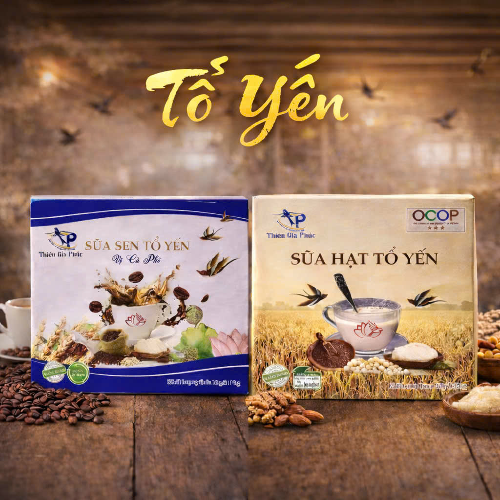 Sữa hạt sen yến mix vị