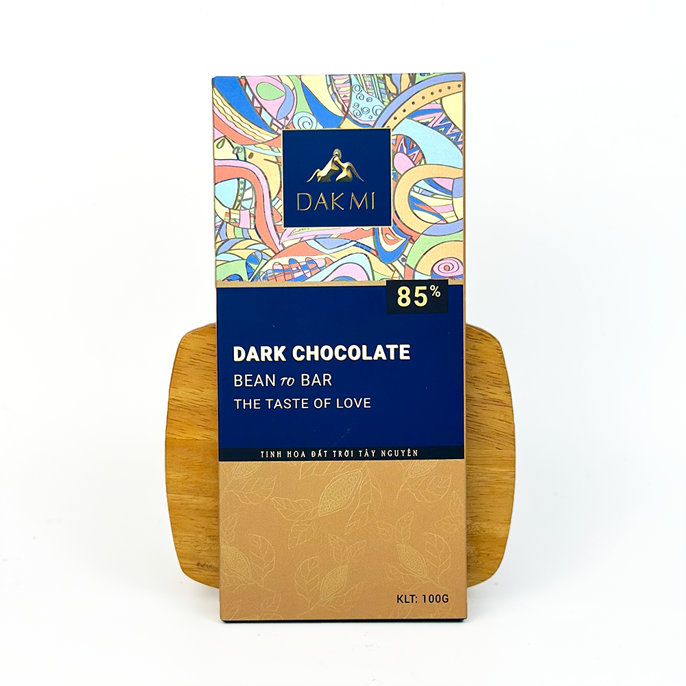 Dark chocolate 85% - Thanh 100gr