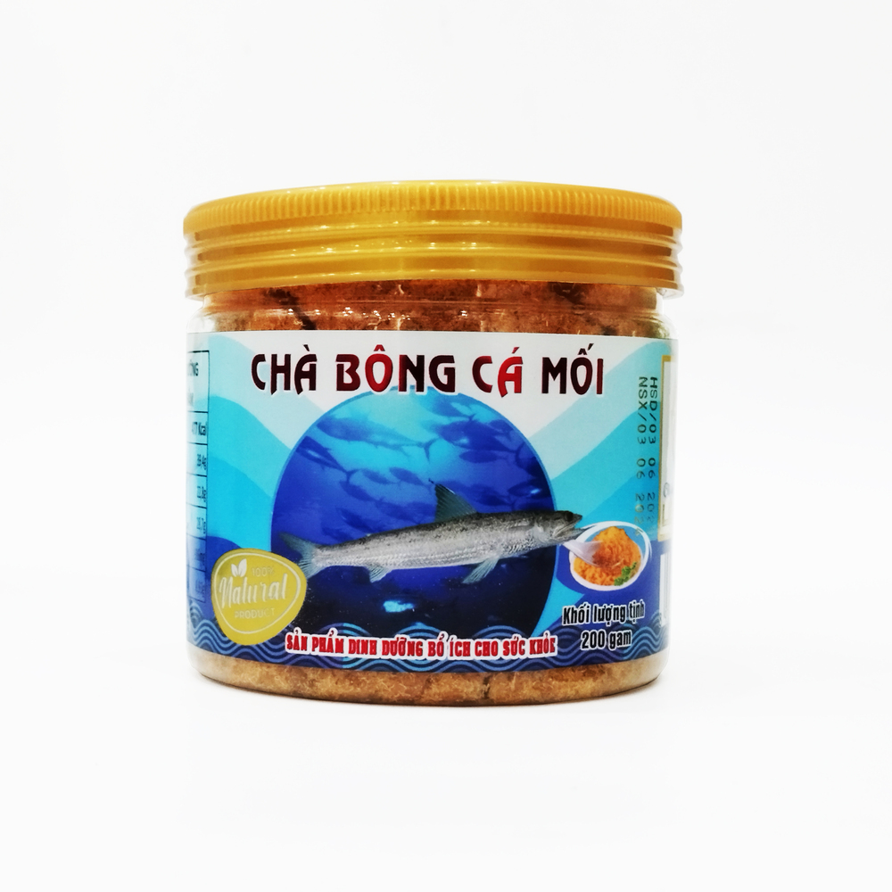 Chà Bông Cá Mối Lê Nga - Hũ 200gr